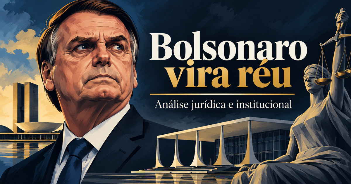 Leia mais sobre o artigo Bolsonaro vira réu, Trump escapa e a Justiça brasileira dá exemplo ao mundo